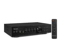 Audizio AD220B Amplificador HiFi 2 Canales Negro | Amplificador HiFi de 2 canales, sonido preciso y equilibrado, para equipos de alta fidelidad domésticos