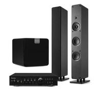 Audizio Arco Pack 2 Altavoces Torre Bluetooth 5.0 320W Subwoofer 160W RCA Negro