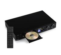 Audizio Bolzano - Radio Dab+/FM Bluetooth, WiFi y CD Acabado Negro Spotify | CD integrado, Bluetooth, WiFi y radio DAB+/FM, pantalla a color, óptimo, perfecto para escuchar música en cualquier lugar