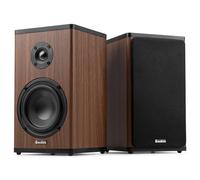 Audizio BS20 - Altavoz Activo Bluetooth Potencia 100W Color marrón Oscuro | Bluetooth incorporado, carcasa, diseño compacto y ligero, para locales, discotecas y eventos al aire libre