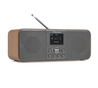 Audizio Bucine - Radio Dab+/FM Bluetooth y WiFi 40W Acabado Gris Oscuro