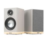 Audizio KS12 - Altavoces HiFi Activos 80W con HDMI ARC, Bluetooth 5.3, luz Ambiental LED, Salida subwoofer, Amplificador Integrado, Altavoces de estanteria para TV y música, Color Gris