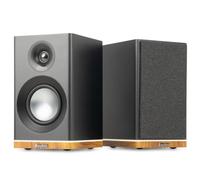 Audizio KS12 - Altavoces HiFi Activos 80W con HDMI ARC, Bluetooth 5.3, luz Ambiental LED, Salida subwoofer, Amplificador Integrado, Altavoces de estanteria para TV y música, Color Negro