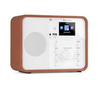 Audizio Nardo - Radio Dab+/FM Bluetooth y WiFi Acabado Blanco USB Mando | USB, Bluetooth, WiFi y radio DAB+/FM, pantalla a color, función de alarma, óptimo y, para el hogar y exteriores