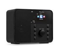 Audizio Nardo - Radio por Internet Dab+/FM con WiFi y Bluetooth, 250 presintonías, reproducción USB y AUX, Pantalla a Color, Mando a Distancia, Despertador, Acabado en Negro Elegante
