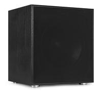 Audizio SHFS15B - Subwoofer Activo de 15 Pulgadas para Home Cinema con Amplificador Clase D, 500W, Graves Profundos, Crossover Ajustable, Bass Reflex conexión RCA y bornas, Color Negro