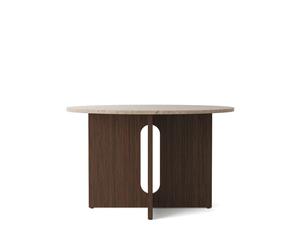 Audo Copenhagen Androgyne Mesa Sand stone. base de roble teñido