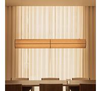 Audo Copenhagen Audo lámpara colgante Hashira Linear, color natural, longitud 140 cm True