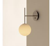 Audo Copenhagen Audo TR Bulb Suspended Aplique de Pared, enchufe, gris/blanco
