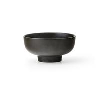 Audo Copenhagen Bol con pie New Norm Ø12 cm esmaltado oscuro
