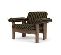 Audo Copenhagen Butaca Brasilia low back Walnut-Cabanon Soft FCL7029-04