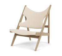 Audo Copenhagen Butaca Lounge Knitting Natural oak-Logan Jasmine