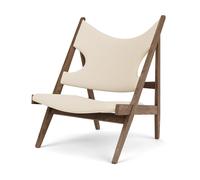 Audo Copenhagen Butaca Lounge Knitting Walnut-Logan Jasmine