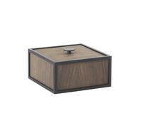 Audo Copenhagen Caja con tapa Frame 14 roble ahumado