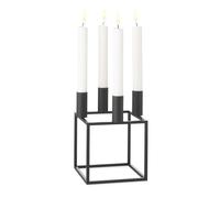 Audo Copenhagen Candelabro Kubus 4 negro