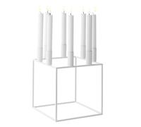 Audo Copenhagen Candelabro Kubus 8 blanco