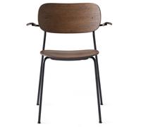 Audo Copenhagen Co Chair matSilla con armstöd Roble teñido oscuro
