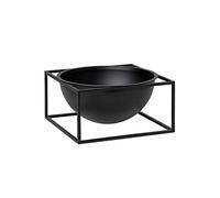 Audo Copenhagen Cuenco Kubus grande bajo negro