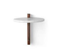 Audo Copenhagen Estantería Corbel Mármol carrara. roble teñido oscuro