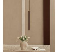 Audo Copenhagen Audo lámpara colgante Tubulaire, 48 cm, color bronce, aluminio