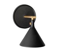 Audo Copenhagen Lámpara de pared Cast Sconce instalación fija Black