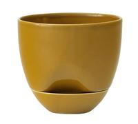 Audo Copenhagen Maceta Hydrous Ø12 cm Ochre
