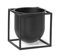 Audo Copenhagen Maceta Kubus 14 cm negro