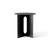 Audo Copenhagen Mesa auxiliar Androgyne patas de acero negro