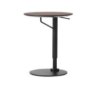 Audo Copenhagen Mesa auxiliar Branch Ø45 cm Dark stained oak