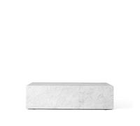 Audo Copenhagen Mesa de centro Plinth White. low