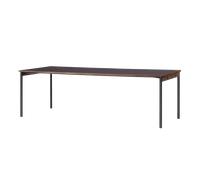Audo Copenhagen Mesa de conferencia Co Table 240x100cm Black. laminate terra