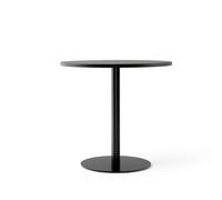 Audo Copenhagen Mesa Harbour Column Oak black-ø80 cm-base negra