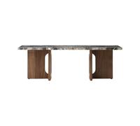 Audo Copenhagen Mesa lounge Androgyne 45x120 cm Grey galaxy-nogal