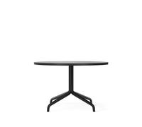 Audo Copenhagen Mesa lounge Harbour Column Oak black. base de acero en color negro