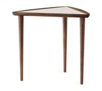 Audo Copenhagen Mesita Umanoff nesting side table Walnut-fog