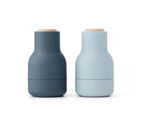 Audo Copenhagen Set de 2 molinillos de especias Bottle Grinder Small Blues-haya