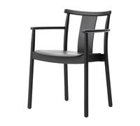 Audo Copenhagen Silla con reposbrazo Merkur Black