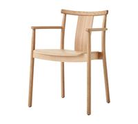 Audo Copenhagen Silla con reposbrazo Merkur Natural oak