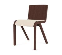 Audo Copenhagen Silla Ready con asiento tapizado Red oak-Logan Jasmine