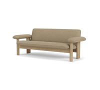 Audo Copenhagen Sofá Brasilia 2 plazas Natural oak-Audo Bouclé 02