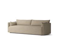 Audo Copenhagen Sofá Offset 3 plazas Audo Bouclé 02 Beige