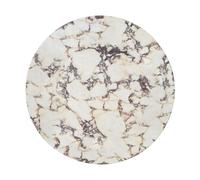 Audo Copenhagen Tablero Androgyne para mesa auxiliar Calacatta Viola. Ø65 cm