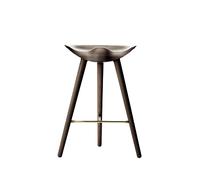 Audo Copenhagen Taburete bar ML 42 Brown oiled oak. brass