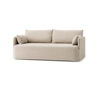 Audo Copenhagen Tapicería suelta para sofá de 2 plazas Offset Logan Sand