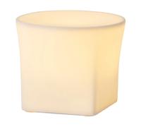 Audo Copenhagen Vela LED Ignus 8 cm Blanco hueso