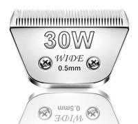 AUDOC Cuchillas cortadoras de 30 W de hoja ancha para cortadoras Andis, Oster A5, Wahl km10