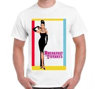 Audrey Hepburn Breakfast at Tiffany's Movie Vintage Retro T Shirt