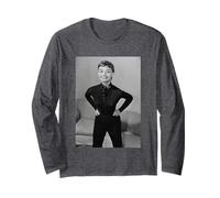 Audrey Hepburn Roman Holiday Sabrina Actriz & Icono de Moda Manga Larga