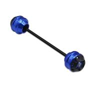 AUDSNI Deslizadores Protector De Choque para YA&MAHA MT-07 MT-09 FZ-09 FJ-09 XSR700 XSR900 Protector De Rueda De Motocicleta Eje Trasero Delantero Horquilla Deslizador De Choque(Azul,Trasero)