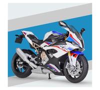 AUDSNI Maqueta de Motocicleta Colección para BM&W S1000RR 2021 Modelo De Simulación De Aleación Motocicleta 1:12(Blanco)